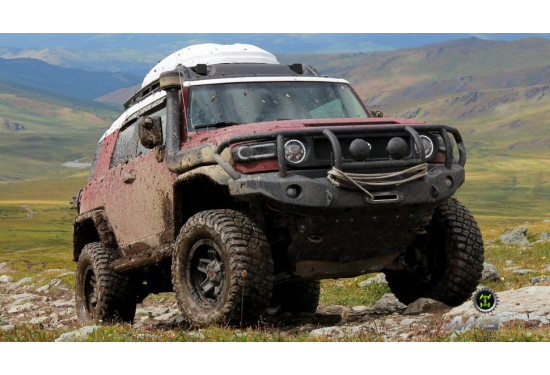 Бампер силовой передний АМЗ для Toyota FJ Cruiser