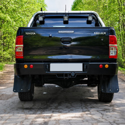 Бампер силовой задний АМЗ для Toyota Hilux 2005-2015