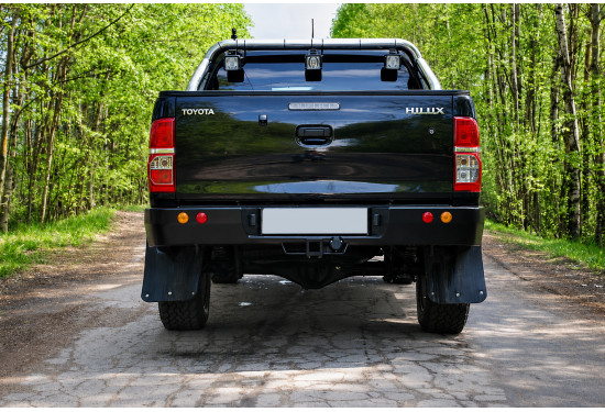 Бампер силовой задний АМЗ для Toyota Hilux 2005-2015