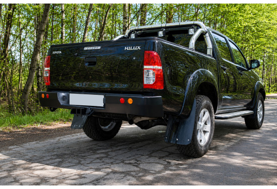 Бампер силовой задний АМЗ для Toyota Hilux 2005-2015
