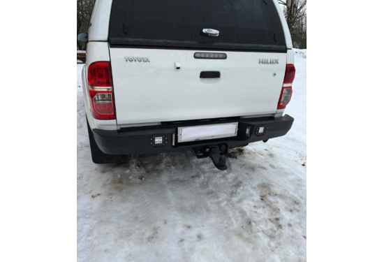 Бампер силовой задний АМЗ для Toyota Hilux 2005-2015