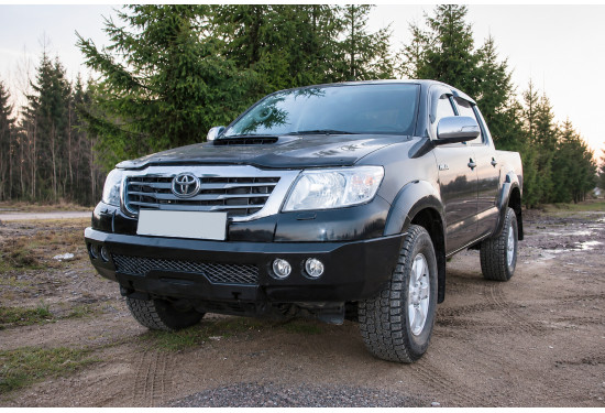 Бампер силовой передний АМЗ для Toyota Hilux 2005-2015