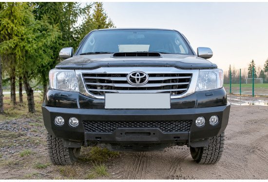 Бампер силовой передний АМЗ для Toyota Hilux 2005-2015