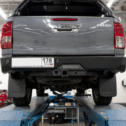 Бампер силовой задний АМЗ для Toyota Hilux 2015-2020