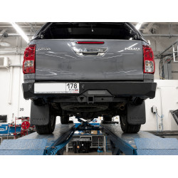 Бампер силовой задний АМЗ для Toyota Hilux 2015-2020