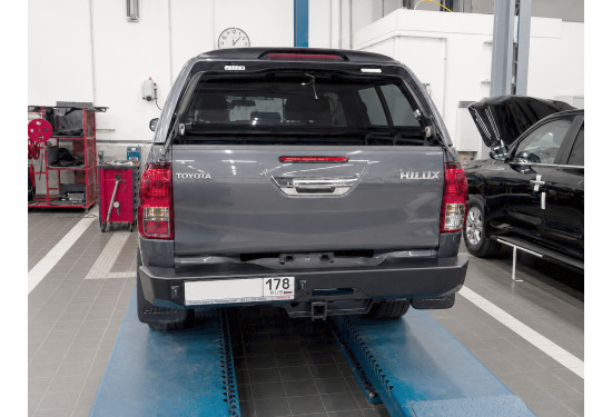 Бампер силовой задний АМЗ для Toyota Hilux 2015-2020