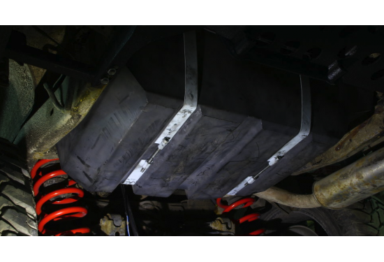 Дополнительный полиэтиленовый топливный бак 100 л для Toyota Land Cruiser 100 и Lexus LX470