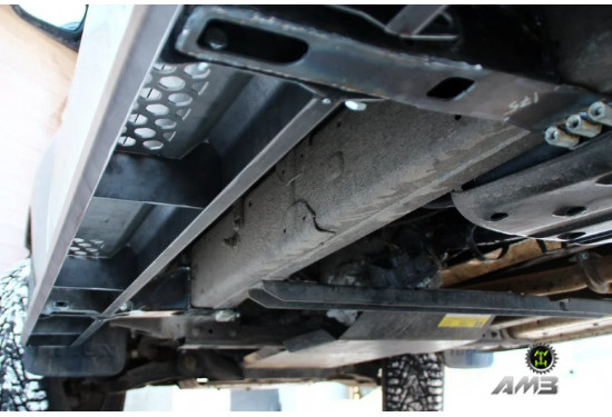 Силовые пороги АМЗ для Toyota Hilux 2005-2015