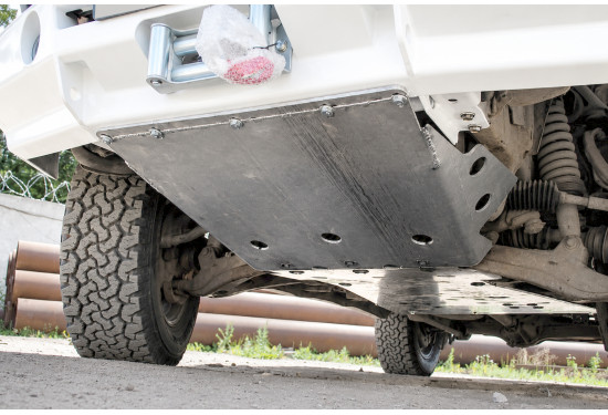 Защита днища АМЗ для Toyota Land Cruiser 100 и Lexus LX470