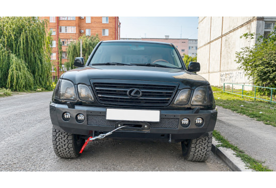 Бампер силовой передний АМЗ для Toyota Land Cruiser 100 / Lexus LX470