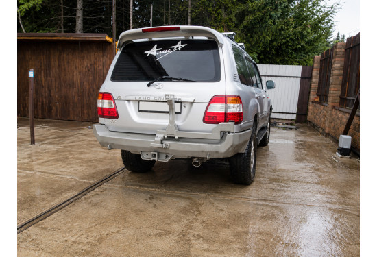 Бампер силовой задний АМЗ для Toyota Land Cruiser 100 / Lexus LX470