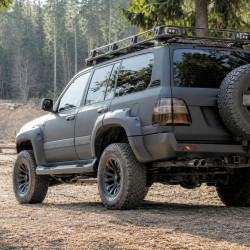 Бампер силовой задний АМЗ для Toyota Land Cruiser 100 / Lexus LX470
