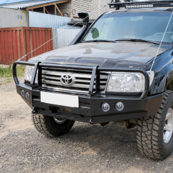Бампер силовой передний АМЗ для Toyota Land Cruiser 100 / Lexus LX470
