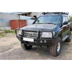 Бампер силовой передний АМЗ для Toyota Land Cruiser 100 / Lexus LX470
