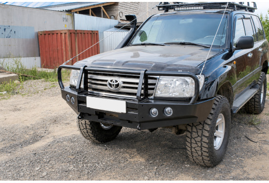 Бампер силовой передний АМЗ для Toyota Land Cruiser 100 / Lexus LX470