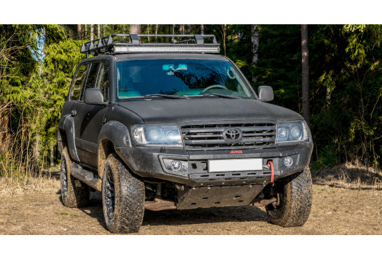 Бампер силовой передний АМЗ для Toyota Land Cruiser 100 / Lexus LX470