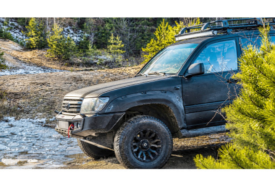 Бампер силовой передний АМЗ для Toyota Land Cruiser 100 / Lexus LX470