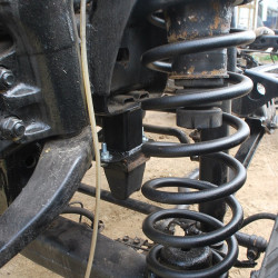 Проставки подвески с дропбоксами на Toyota Land Cruiser 80 / 105 под лифт 100/150 мм (4"/6")