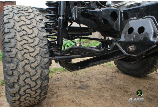 Проставки подвески с клюшками на Toyota Land Cruiser 80 / 105 под лифт 100/150 мм (4"/6")