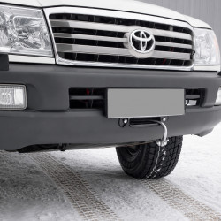 Площадка под лебёдку АМЗ в штатный бампер Toyota Land Cruiser 105
