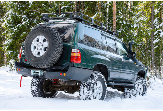 Силовые пороги АМЗ для Toyota Land Cruiser 105