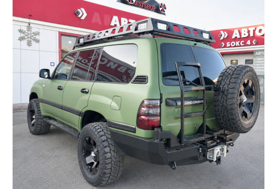 Бампер силовой задний АМЗ для Toyota Land Cruiser 105