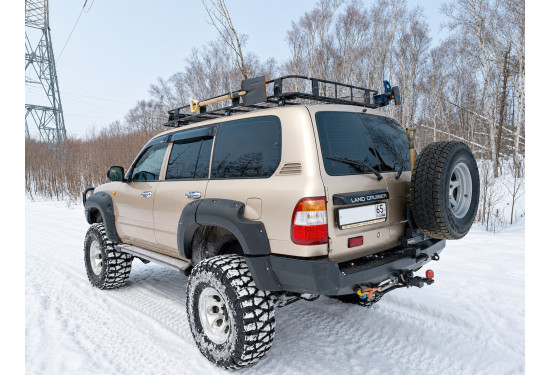 Бампер силовой задний АМЗ для Toyota Land Cruiser 105
