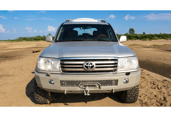 Бампер силовой передний АМЗ для Toyota Land Cruiser 105