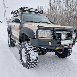 Бампер силовой передний АМЗ для Toyota Land Cruiser 105