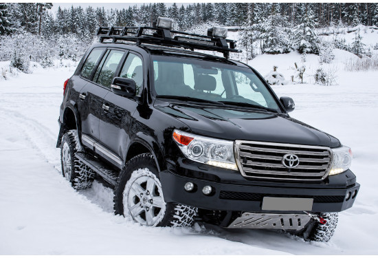 Бампер силовой передний АМЗ для Toyota Land Cruiser 200 2012-2016
