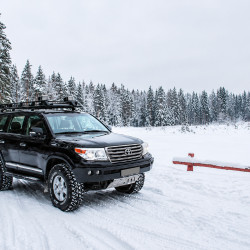 Бампер силовой передний АМЗ для Toyota Land Cruiser 200 2012-2016