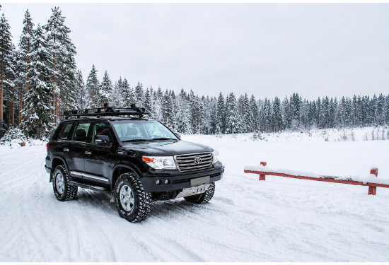 Бампер силовой передний АМЗ для Toyota Land Cruiser 200 2012-2016