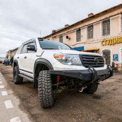 Бампер силовой передний АМЗ для Toyota Land Cruiser 200 2007-2016