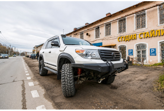 Бампер силовой передний АМЗ для Toyota Land Cruiser 200 2007-2016