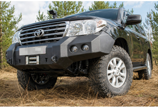 Бампер силовой передний АМЗ для Toyota Land Cruiser 200 2007-2016