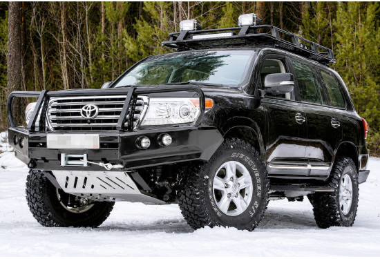 Бампер силовой передний АМЗ для Toyota Land Cruiser 200 2007-2016