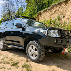 Бампер силовой передний АМЗ для Toyota Land Cruiser 200 2007-2016