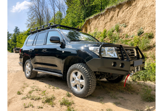Бампер силовой передний АМЗ для Toyota Land Cruiser 200 2007-2016