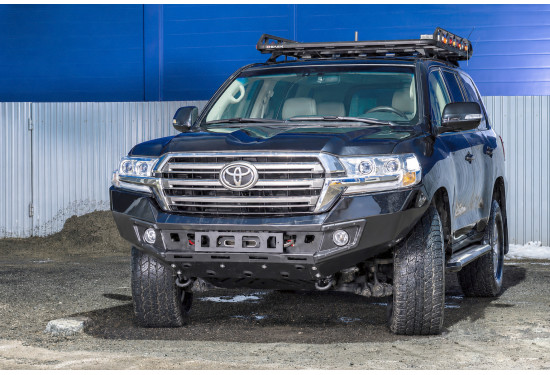 Бампер силовой передний АМЗ для Toyota Land Cruiser 200 2016-2021