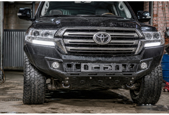 Бампер силовой передний АМЗ для Toyota Land Cruiser 200 2016-2021