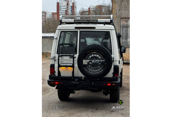 Бампер силовой задний АМЗ для Toyota Land Cruiser 78 2023+