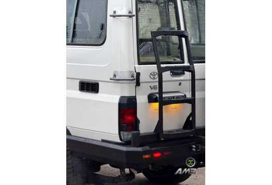 Бампер силовой задний АМЗ для Toyota Land Cruiser 78 2023+