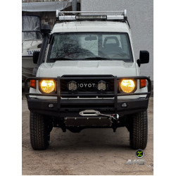 Бампер силовой передний АМЗ для Toyota Land Cruiser 76/78 2023+