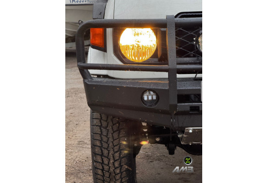 Бампер силовой передний АМЗ для Toyota Land Cruiser 76/78 2023+