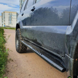 Силовые пороги АМЗ для Toyota Land Cruiser Prado 120