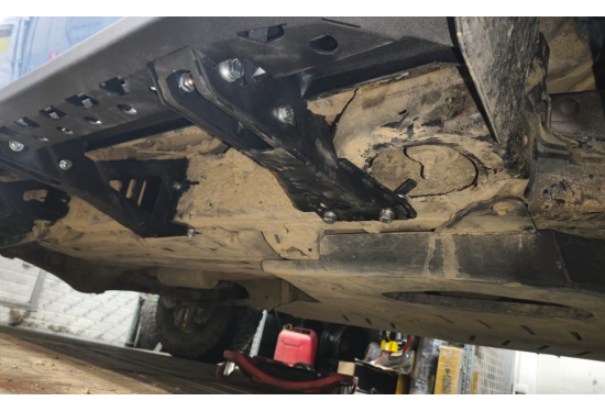 Силовые пороги АМЗ для Toyota Land Cruiser Prado 250