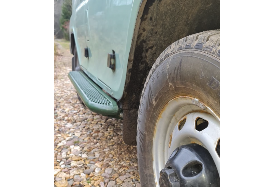 Силовые пороги АМЗ с защитой баков для УАЗ Хантер