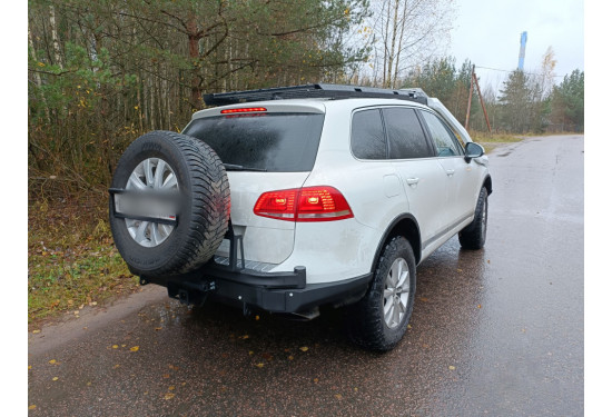 Бампер силовой задний АМЗ для Volkswagen Touareg 2010-2014