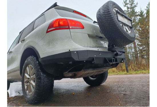 Бампер силовой задний АМЗ для Volkswagen Touareg 2010-2014