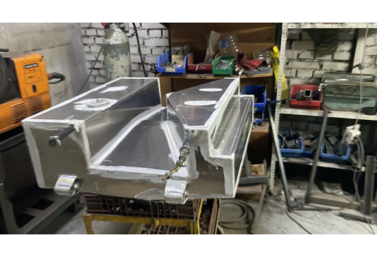 Дополнительный алюминиевый топливный бак 140 л АМЗ для Volkswagen Amarok